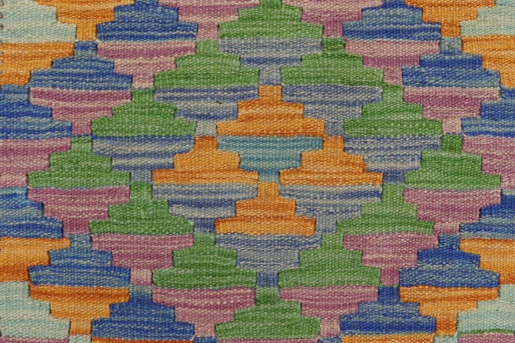 Flat Weave Kilim, Antique, Navaho, Vintage, Handmade, Geometric Kilim Gray Gold Hand-Woven Rectangle 100% Wool Area Rug 2 x 3
