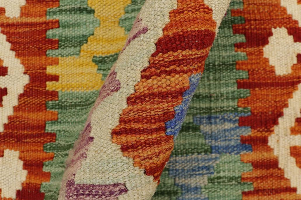 Flat Weave Kilim, Antique, Navaho, Vintage, Handmade, Geometric Kilim Rust Gray Hand-Woven Rectangle 100% Wool Area Rug 2 x 3