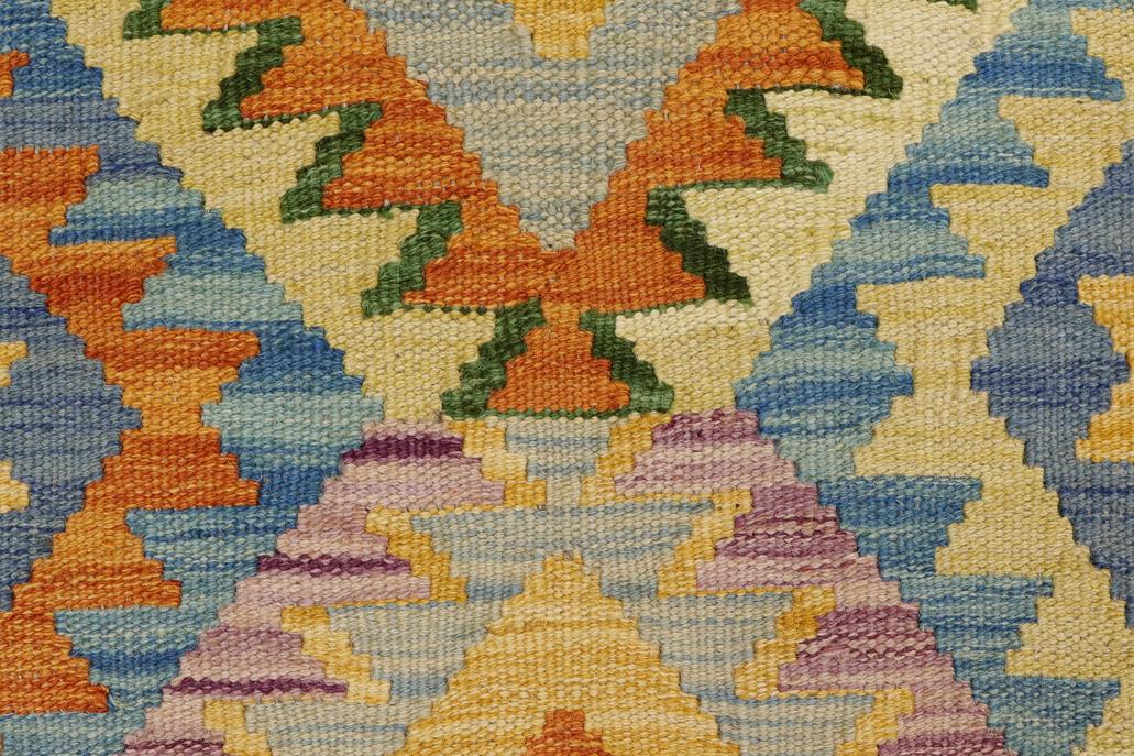 Flat Weave Kilim, Antique, Navaho, Vintage, Handmade, Geometric Kilim Purple Beige Hand-Woven Rectangle 100% Wool Area Rug 2 x 3