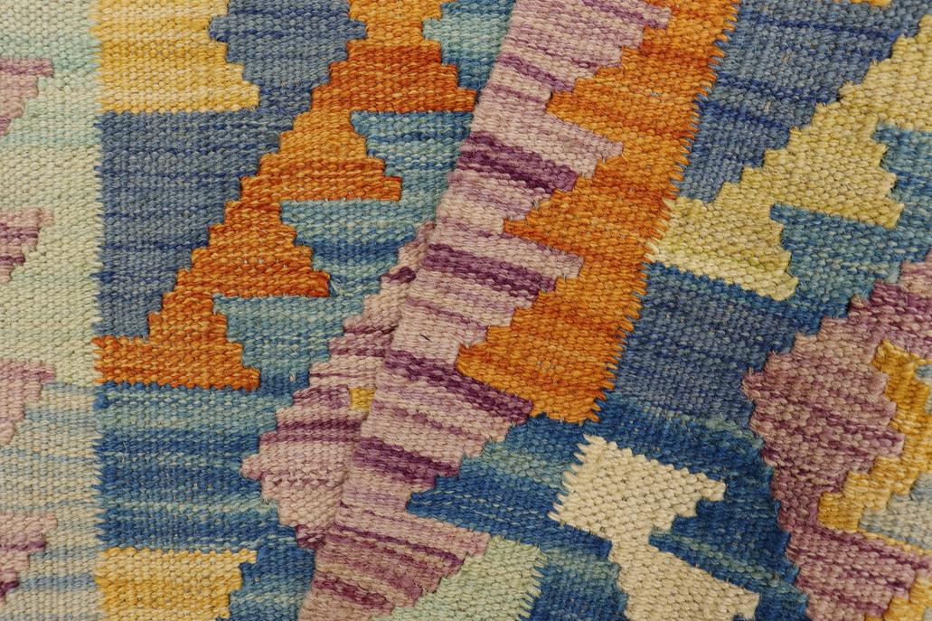 Flat Weave Kilim, Antique, Navaho, Vintage, Handmade, Geometric Kilim Purple Beige Hand-Woven Rectangle 100% Wool Area Rug 2 x 3