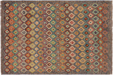 handmade Modern Balouchi Gray Blue Hand Knotted RECTANGLE 100% WOOL area rug 4x6