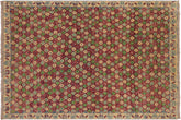 handmade Modern Balouchi Red Beige Hand Knotted RECTANGLE 100% WOOL area rug 4x6