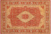 handmade Traditional Kafkaz Rust Rust Hand Knotted RECTANGLE 100% WOOL area rug 9x12