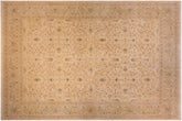 handmade Transitional Taj Beige Taupe Hand Knotted RECTANGLE 100% WOOL area rug 9 x 12