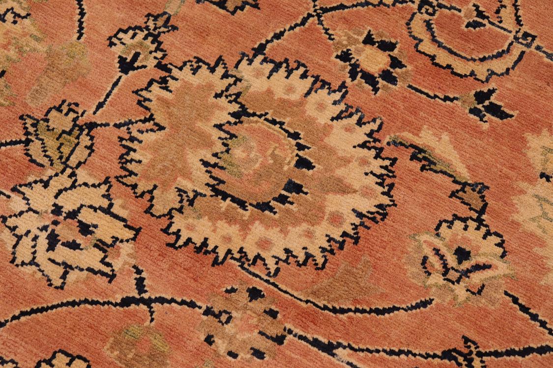 handmade Traditional Kafkaz Rust Brown Hand Knotted RECTANGLE 100% WOOL area rug 8 x 10