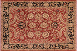 Bohemian Ziegler Nakesha Red/Blue Hand-Knotted Wool Rug - 8'2'' x 10'3''