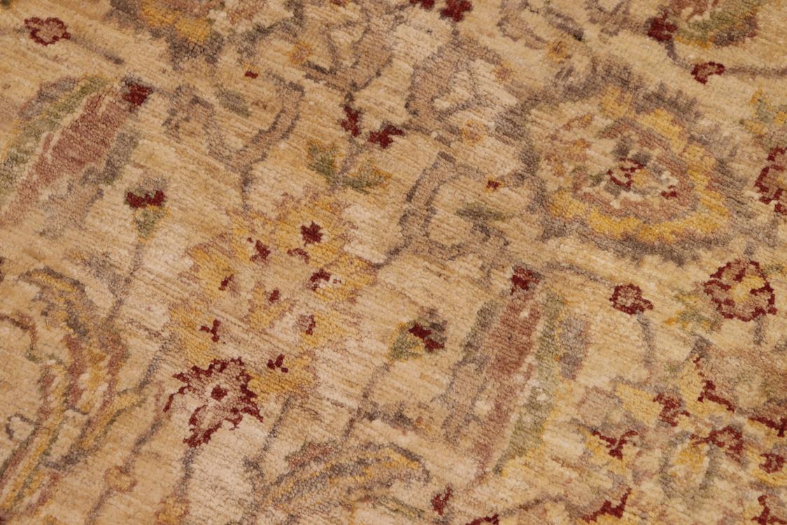 handmade Traditional Kafkaz Beige Brown Hand Knotted RECTANGLE 100% WOOL area rug 8 x 10