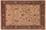 Bohemian Ziegler Socorro Tan/Brown Hand-Knotted Wool Rug - 8'0'' x 10'2''