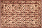handmade Transitional Kafkaz Beige Taupe Hand Knotted RECTANGLE 100% WOOL area rug 8' x 10'