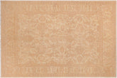 handmade Traditional Kafkaz Beige Rust Hand Knotted RECTANGLE 100% WOOL area rug 8x11