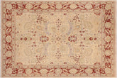 handmade Traditional Kafkaz Beige Brown Hand Knotted RECTANGLE 100% WOOL area rug 8x10