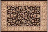 handmade Traditional Kafkaz Brown Tan Hand Knotted RECTANGLE 100% WOOL area rug 8x10