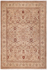 handmade Traditional Kafkaz Gold Lt. Tan Hand Knotted RECTANGLE 100% WOOL area rug 9'X12'