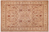 handmade Traditional Kafkaz Gold Lt. Tan Hand Knotted RECTANGLE 100% WOOL area rug 9' x 12'