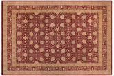 handmade Traditional Design Red Mustard Hand Knotted RECTANGLE 100% WOOL area rug 9'X12'