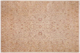 handmade Traditional Sarook Lt. Tan Lt. Tan Hand Knotted RECTANGLE 100% WOOL area rug 9'X12'