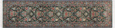 handmade Traditional Sohil Green Blue Hand Knotted RUNNER 100% WOOL area rug 3' x 10'