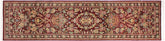 handmade Traditional William Red Lt. Gold Hand Knotted RUNNER 100% WOOL area rug 3' x 10'