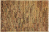 handmade Modern Gabbeh Beige Rust Hand Knotted RECTANGLE 100% WOOL area rug 4' x 6'