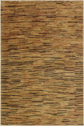 handmade Modern Gabbeh Beige Black Hand Knotted RECTANGLE 100% WOOL area rug 4 X6