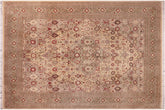 handmade Traditional Tabriz Gold Green Hand Knotted RECTANGLE 100% WOOL area rug 9x12