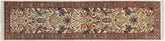 handmade Traditional Internation Beige Brown Hand Knotted RUNNER 100% WOOL area rug 3x10