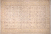 handmade Transitional Kafkaz Ivory Rust Hand Knotted RECTANGLE 100% WOOL area rug 14' x 20'