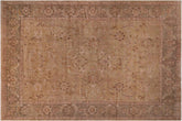 handmade Traditional Design Gold Green Hand Knotted RECTANGLE 100% WOOL area rug 12'X17'