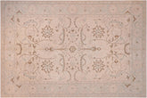 handmade Traditional Kafkaz Lt. Tan Lt. Green Hand Knotted RECTANGLE 100% WOOL area rug ODD