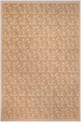 handmade Transitional Kafkaz Brown Brown Hand Knotted RECTANGLE 100% WOOL area rug 12X18