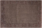 handmade Over Dyed Over Dyed Brown Red Hand Knotted RECTANGLE 100% WOOL area rug 10' x 14'