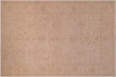 Chic Ziegler Melodi Tan/Ivory Wool Rug - 5'11'' x 9'2''
