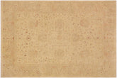 handmade Traditional Kafkaz Lt. Gold Tan Hand Knotted RECTANGLE 100% WOOL area rug 9x12