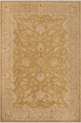 handmade Traditional Kafkaz Lt. Green Tan Hand Knotted RECTANGLE 100% WOOL area rug 9X12