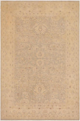 handmade Traditional Kafkaz Lt. Green Beige Hand Knotted RECTANGLE 100% WOOL area rug 9X12