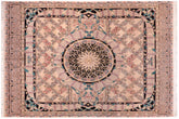 handmade Traditional New Mubashe Lt. Tan Black Hand Knotted RECTANGLE 100% WOOL area rug 9x12