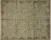 handmade Over Dyed Over Dyed Teal Green Red Hand Knotted RECTANGLE 100% WOOL area rug 8' x 10'