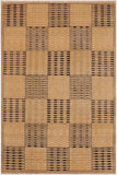 handmade Modern Gabbeh Green Tan Hand Knotted RECTANGLE 100% WOOL area rug 9 X12