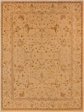 handmade Traditional Antique Tan Brown Hand Knotted RECTANGLE 100% WOOL area rug 10x14