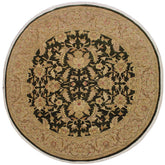 A03669, 810"x 9 2",Traditional ,9x9,Green,LT. TAN,Hand-knotted ,Pakistan ,100% Wool ,Round ,652671155932