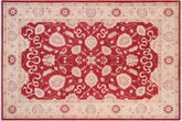 handmade Traditional Kafkaz Red Red Hand Knotted RECTANGLE 100% WOOL area rug 5x8