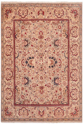 Traditional Sultan Willia Gray Lt. Brown Hand Knotted Area rugs 8X10
