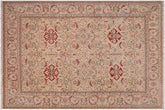 handmade Traditional Design Lt. Gray Gray Hand Knotted RECTANGLE 100% WOOL area rug 8'X10'