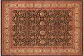 handmade Transitional Design Brown Beige Hand Knotted RECTANGLE 100% WOOL area rug 8' x 10'