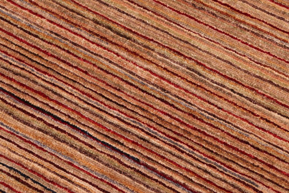 handmade Modern Gabbeh Tan Beige Hand Knotted RECTANGLE 100% WOOL area rug 6 X9