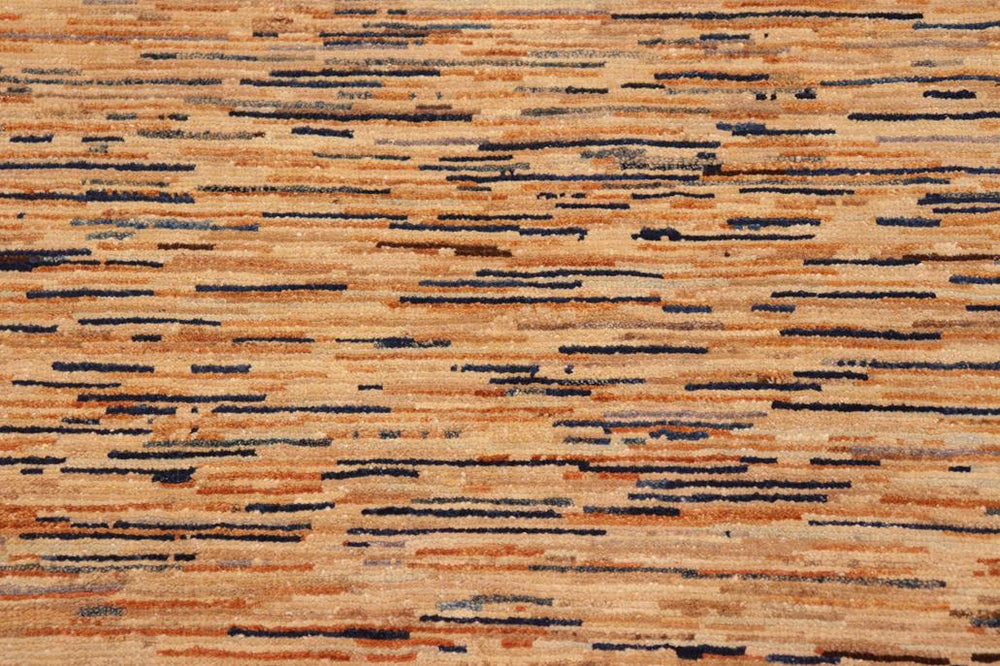 handmade Modern Gabbeh Tan Beige Hand Knotted RECTANGLE 100% WOOL area rug 6 X9