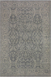 handmade Traditional Ziegler Gray Green Hand Knotted RECTANGLE 100% WOOL area rug 8x11