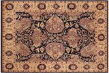 Boho Chic Ziegler Lourie Blue/Tan Hand-Knotted Wool Rug - 8'2'' x 10'1''