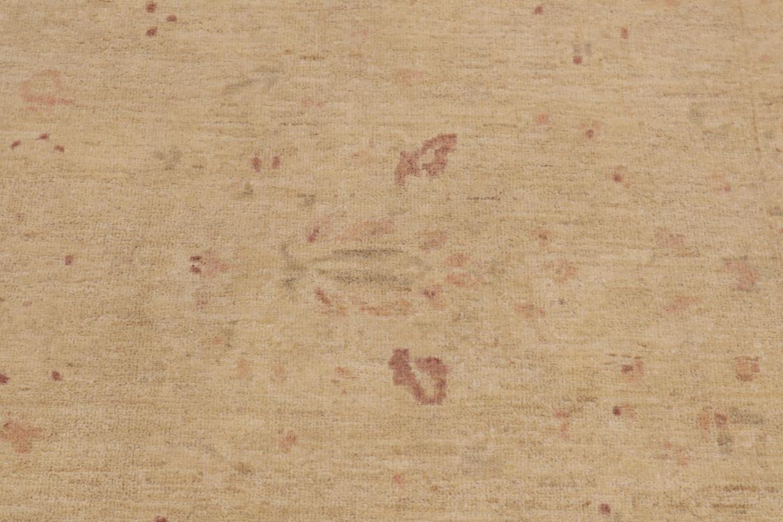 handmade Traditional Kafkaz Beige Tan Hand Knotted RECTANGLE 100% WOOL area rug 9 x 12