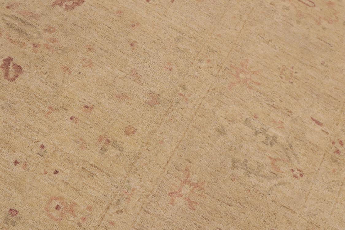 handmade Traditional Kafkaz Beige Tan Hand Knotted RECTANGLE 100% WOOL area rug 9 x 12